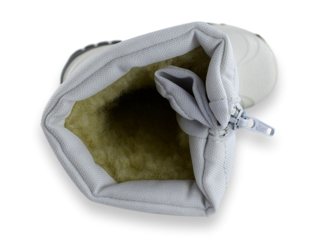 Snow Boots for Toddlers & Little Kids (White)